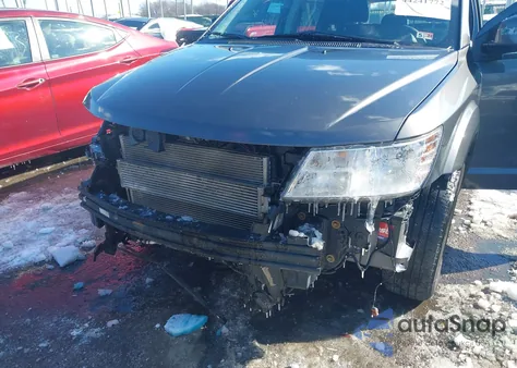 2014 Dodge Journey Sxt из США, поврежденный, VIN 3C4PDCBB7ET216697